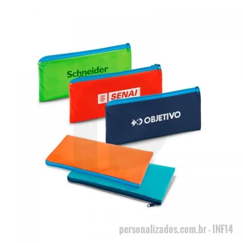 Estojo personalizado - Estojo para Lápis Personalizado