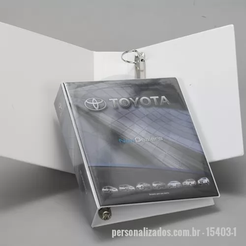 Fichário personalizado - Fichário PVC com impressão Gráfica
