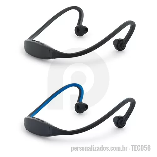 Fone de Ouvido Bluetooth personalizado - Fone de Ouvido Auricular Bluetooth