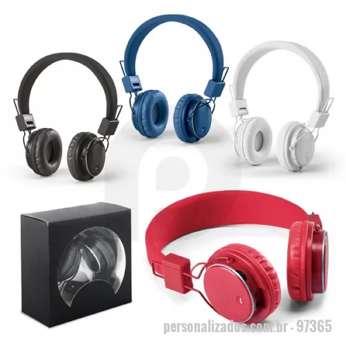 Fone de ouvido personalizado - Fone de ouvido dobrável ABS ajustável