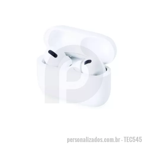 Fone de ouvido personalizado - Fone de Ouvido Wireless Air Pro Personalizado