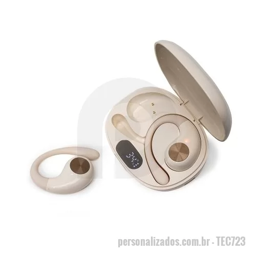 Fone de ouvido personalizado - Fone de Ouvido Bluetooth Personalizado