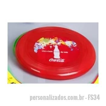 Freesbee personalizado - FREESBE -DIAMETRO 23 CM- GRAVAÇÃO EM SILK OU TRANSFER