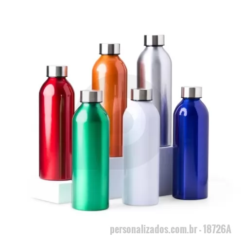 Garrafa de metal personalizada - Garrafa Alumínio 800ml