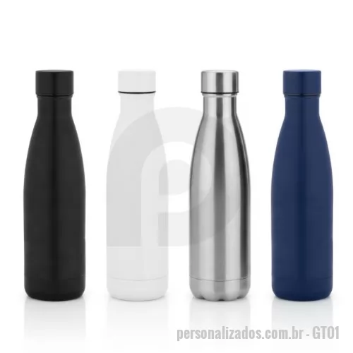 Garrafa de metal personalizada - Garrafa  de Inox 810ml