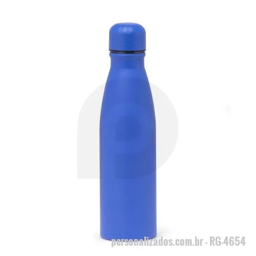 Garrafa de metal personalizada - Garrafa de alumínio com capacidade de 600ml.