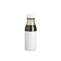 Garrafa e copo em um só produto! Com capacidade de 600ml, nossa garrafa 2 em 1 une a robustez do aço inoxidável e à leveza do plástico, oferecendo versatilidade para o dia a dia. Possui tampa e compartimento plástico removível, que permite utilizá-la