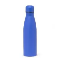 Garrafa de alumínio com capacidade de 600ml.