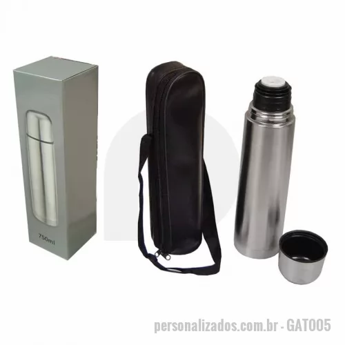 Garrafa personalizada - Garrafa de Inox 750ml