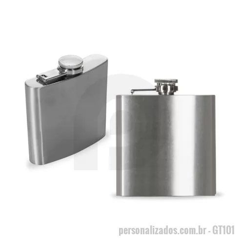 Garrafa personalizada - Cantil Porta Whisky e Bebidas Personalizado