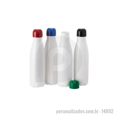 Garrafa personalizada - Garrafa PET com capacidade de 550ml.