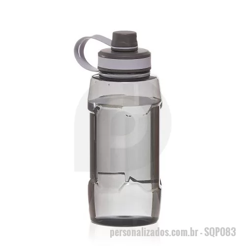 Garrafa Plástica personalizada - Garrafa Squeeze Plástico com Alça de Mão