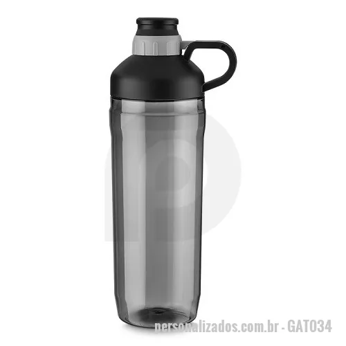 Garrafa Plástica personalizada - Garrafa Squeeze Plástico e Bico Rosqueável