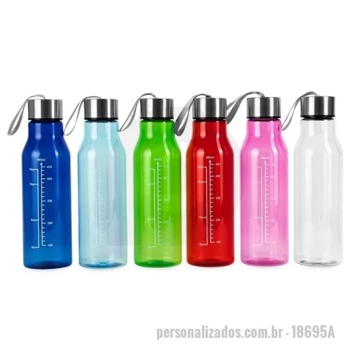 Garrafa Plástica personalizada - Garrafa Plástica 615ml