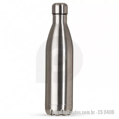 Garrafa térmica personalizada - Garrafa em aço Inox . Gravação silk ou laser. 500ml