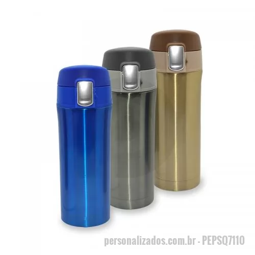 Garrafa térmica personalizada - Garrafa 350ml Personalizado