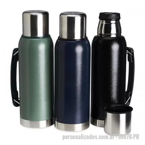 Garrafa térmica personalizada - GARRAFA TÉRMICA 1 LITRO