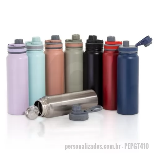 Garrafa térmica personalizada - Garrafa Térmica 850ml para Brindes
