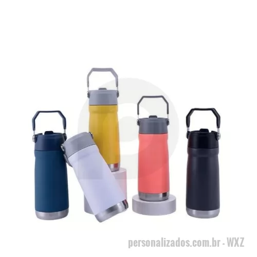 Garrafa térmica personalizada - Garrafa Térmica 650ml personalizado para brindes corporativos e promocionais. Ideal para empresas, eventos e revendedores
