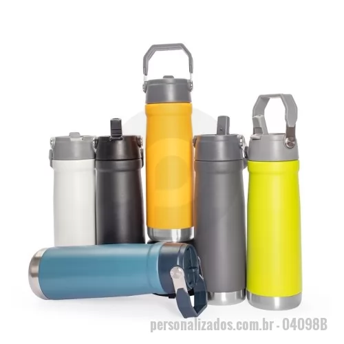 Garrafa térmica personalizada - Garrafa Térmica 630ml