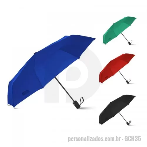 Guarda chuva personalizada - Guarda chuva Personalizada - GCH35 - Guarda-Chuva Dobr?vel Personalizado - 119229 - Guarda chuva