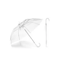 Guarda-chuva transparente em POE com abertura automática. ø1000 x 815 mm