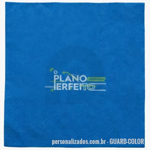 Guardanapo descartável personalizado - GUARDANAPO DE PAPEL COLORIDO, DESCARTÁVEL, PERSONALIZADO. FOLHA DUPLA. EXTRA MACIO. MEDIDAS 33 X 33 CM DIVERSAS CORES