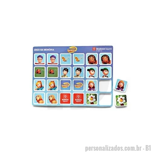 Jogo da memória personalizado - JOGO DA MEMORIA EM CROMIA