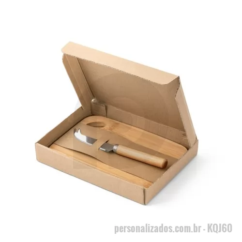 Kit acessórios para queijo personalizado - Kit Queijo 2 Peças Personalizado