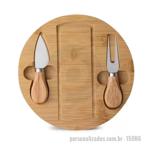 Kit acessórios para queijo personalizado - Kit Queijo 3 Peças