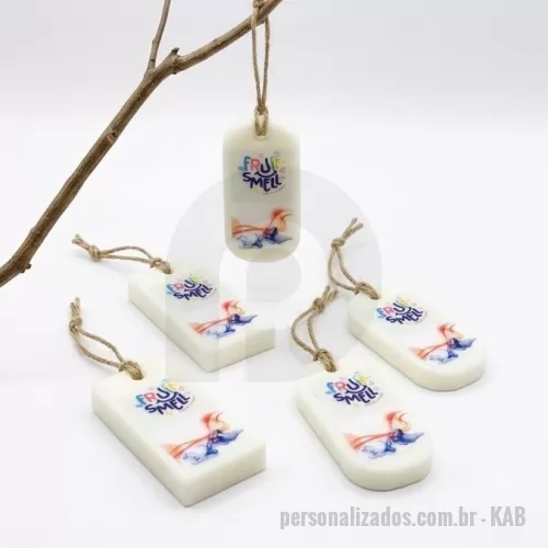 Kit aromático personalizado - Kit com 6 barras de cera aromatizada e personalizada, embaladas individualmente no saquinho transparencom opção da caixinha kraft  a parte