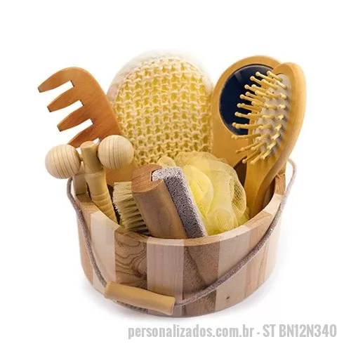 Kit banho personalizado - Kit Bem Estar para Brinde Personalizado