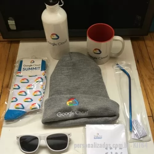 Kit Boas Vindas personalizado - Somos fabricantes de brindes personalizados.Montamos o kit com produtos têxtil,eletônico,bem estar