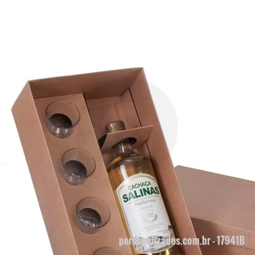 Kit cachaça personalizado - Peça agora seu Kit Cachaça!