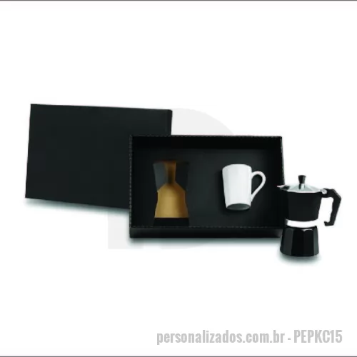Kit café personalizado - Kit Café 2 Peças Personalizado