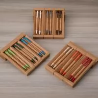 Kit caneta e lapiseira