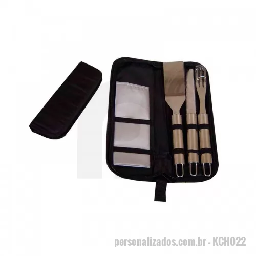 Kit churrasco personalizado - Kit Churrasco 5p?s 143166