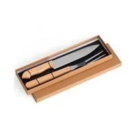 Kit Churrasco 2 peças Personalizado, Medidas 10 cm x 35 cm, Peso 350 gramas