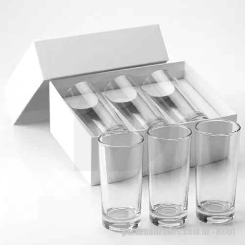 Kit copo personalizado - Kit Copo Long Drink 3 pçs