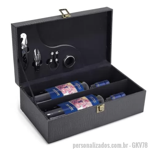 Kit costura personalizado - Kit Vinho 4 Peças Personalizado