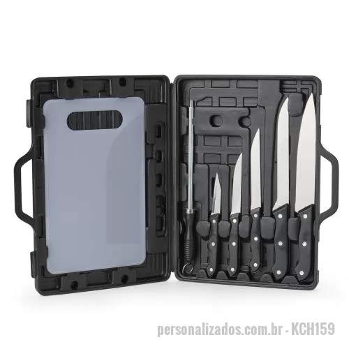 Kit costura personalizado - Kit Churrasco com 7 Peças Personalizado