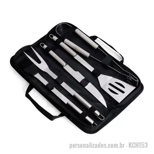 Kit costura personalizado - Kit Churrasco com 5 Peças Personalizado