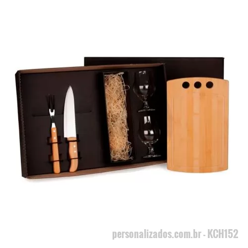 Kit costura personalizado - Kit Churrasco com 5 Peças Personalizado