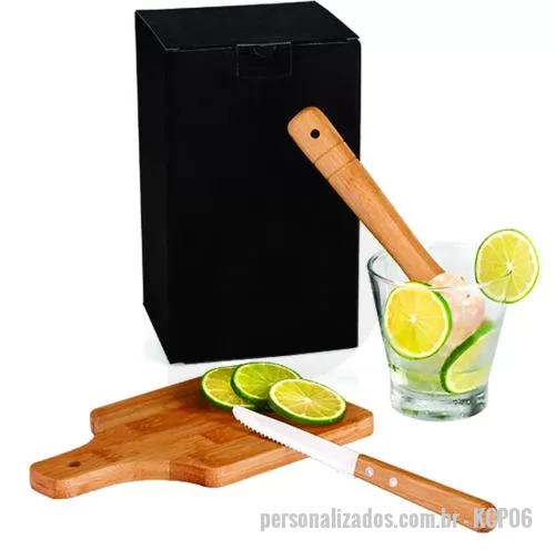 Kit costura personalizado - Kit para Caipirinha Personalizado