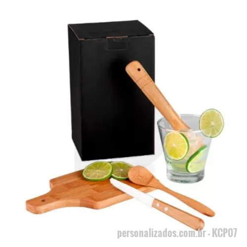 Kit costura personalizado - Kit para Caipirinha Personalizado