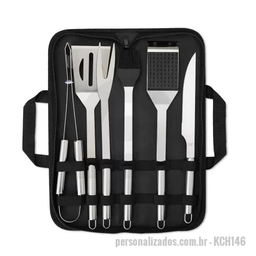 Kit costura personalizado - Kit Churrasco com 6 Peças Personalizado