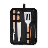 Kit Churrasco com 4 Peças Personalizado