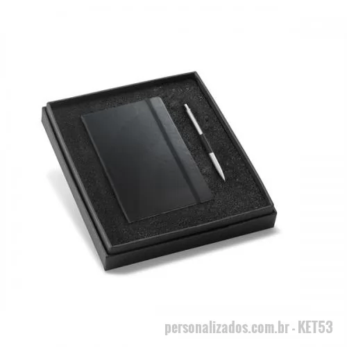 Kit escritório personalizado - Conjunto Escritório com 2 Peças Personalizado