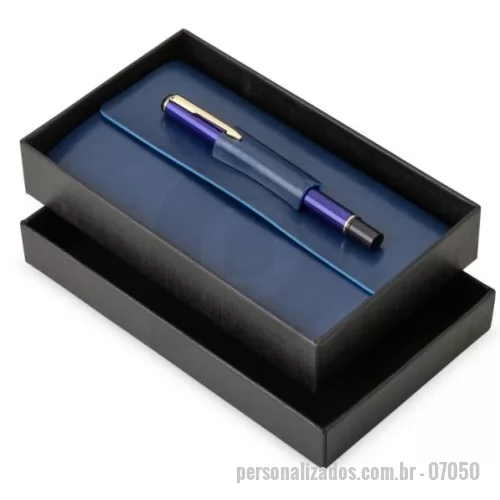 Kit escritório personalizado - Kit para Anotações com Caneta