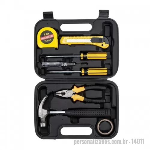 Kit ferramenta personalizado - Kit Ferramenta 8 peças personalizada